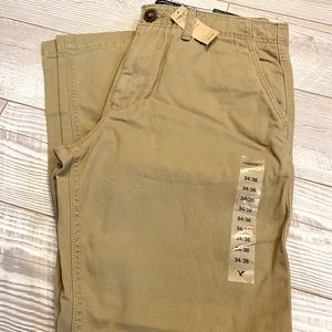 American Eagle boot cut khakis